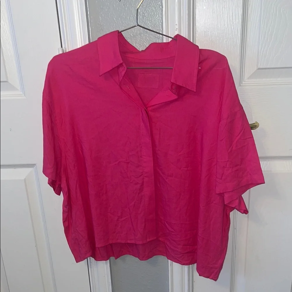 Women's Pink Blouse - Picture 1 of 2